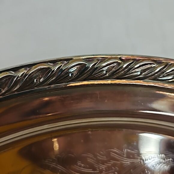 Star E.P Steel Silver Platter 13"-13" - Picture 11 of 16